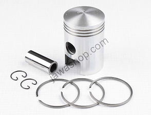 Piston set 52.00 - 53.50mm, pin 18mm (Jawa, CZ 125) / 