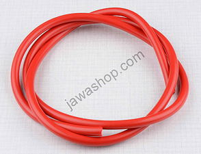 High voltage ignition cable - red 1m (Jawa CZ 250 350) / 