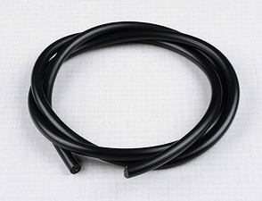 High voltage ignition cable - black 1m (Jawa 250 350 CZ 125 175) / 