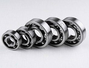 Ball bearing of engine set - 5pcs (CZ 455,475) / 