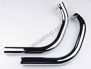 Exhaust pipe set (Jawa Bizon) / 
