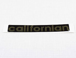 Sticker Californian 120x20mm (3D) (Jawa 350 Californian) / 