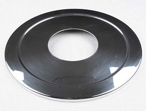 Wheel hub cover rear - polished (Jawa 250 350 Kyvacka) / 