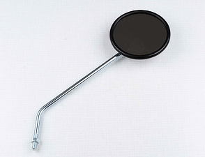 Rearview mirror right - circle, M8x1,25 (Jawa CZ 125 175 250 350) / 