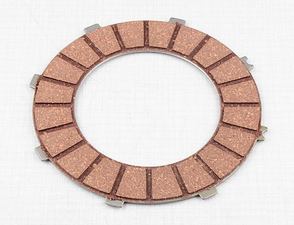 Clutch plate - ferodo (Jawa 250 350 Panelka) / 