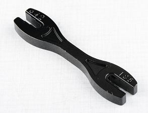 Wheel spoke nipple spanner 4.3-6.5mm (Jawa CZ Simson) / 