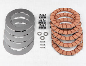 Clutch plate set (CZ 125 175 250) / 