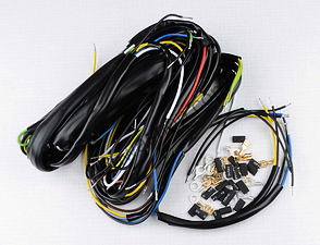 Electro cables set (ES4 D2) (Jawa 634, CZ 477) / 