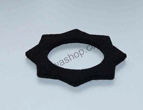 Felt pad of fuel tank filler cap - black (Jawa 50 Pionyr 23, S22) / 