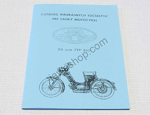 Spare parts catalog - A5, CZ (Jawa Pionyr 550) / 