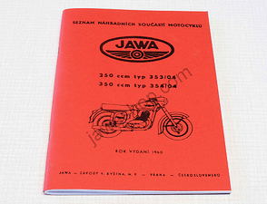 Spare parts catalog - A5, CZ (Jawa 250, 350 / 353, 354-04) / 