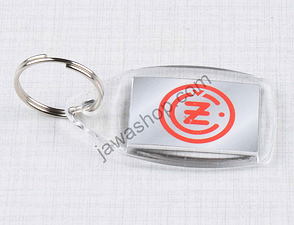 Key ring CZ logo plastic / 