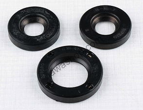 Sealing ring of engine - set I, 3pcs (Jawa 50 Pionyr 550 555) / 