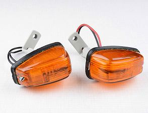 Front blinker L+R set (Jawa 250 350 Bizon) / 