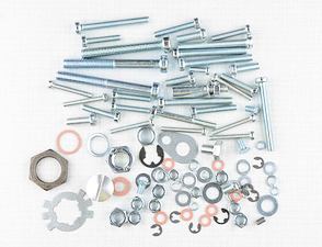 Engine bolt & nut pack (Jawa 50 Pionyr 20 21 23) / 