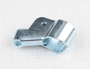 Lever bracket - right, zinc (Jawa 50 Pionyr Babetta) / 