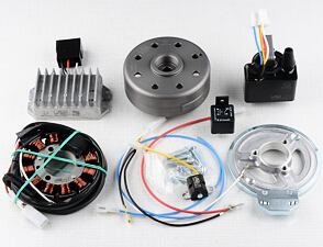 Ignition set VAPE 6V SZ14 - single output (Jawa CZ 125 175 250) / 