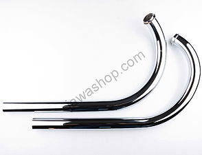 Exhaust pipe set - long (Jawa 250 Kyvacka) / 