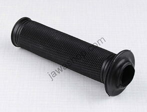 Grip rubber - left, black (Jawa CZ 125 175 250 350) / 