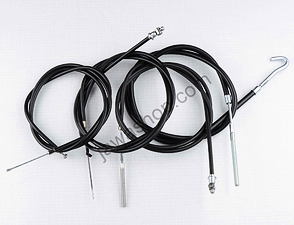 Bowden cable set (Jawa, CZ Sport) / 