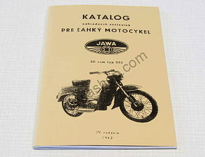 Spare parts catalog - A5, CZ (Jawa 50 Pionyr 555) / 