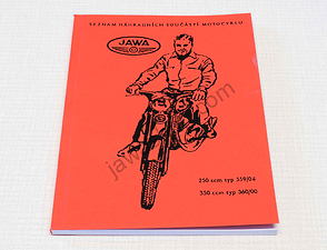 Spare parts catalog - A5, CZ (Jawa 250 350 Panelka) / 