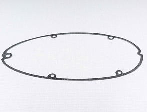 Gasket of left crankcase cover (clutch) - 0.8mm (Jawa 350 Kyvacka) / 