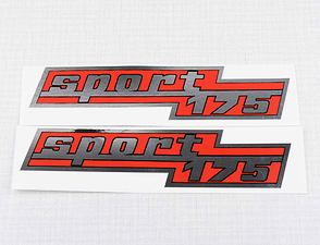 Side box sticker "sport 175" - set (CZ 175) / 