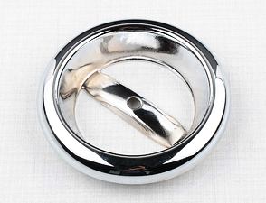 Exhaust silencer cap - chrome (Jawa 350 638 639 640) / 