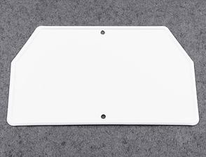 Rear licence plate 200x120mm (Jawa CZ 125 175 250 350) / 