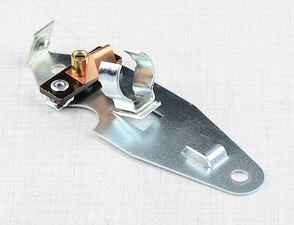 Tail lamp bulb holder - one contact (Jawa 250 350 Perak, CZ) / 