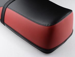 Seat - black with red side (Jawa 350 634) / 