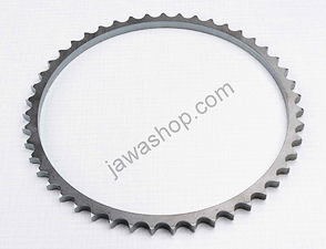 Rear chain wheel rim - 47t (Jawa 250 350 Perak) / 