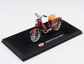 1:18 scale model Jawa 50 Pionyr (1955) type 550 - RED / 