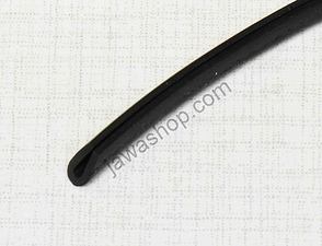 Rubber beading of headlamp cover 3,5x5mm - 1m (Jawa 250 350 CZ 125 175) / 