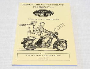 Spare parts catalog - A5, CZ (Jawa CZ 125, 175 / 355, 356) / 