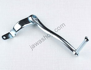 Gear lever - zinc (Jawa 50 Pionyr 550 555) / 