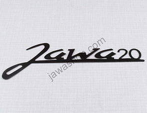 Logo Jawa 20 - template 0,5mm (Jawa 50 Pionyr 20) / 