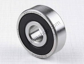 Ball bearing 6301 2RS (Jawa CZ 125 175 250 350) / 