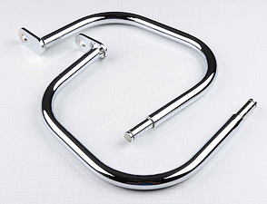 Rear handle L+R set - chrome (Jawa 350 640) / 