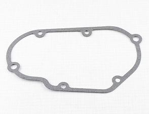 Gasket of crankcase 0.5mm - left side (Jawa 50 Babetta 207) / 