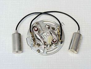 Contact breaker base plate set 2-cylinders (Jawa 350) / 