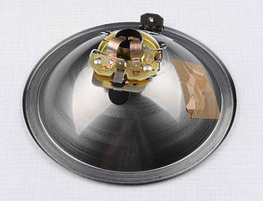 Parabolic reflector with bulb socket (Jawa CZ 125 175 250 350 Kyvacka) / 