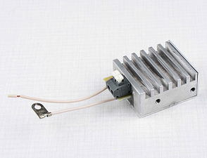 Electronic regulator 6V 45W (-) pole (Jawa CZ 125 175 250 350) / 