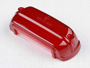 Tail lamp cover - red (CZ, Scooter, PAV 40) / 