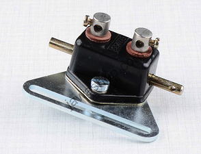 Brake light switch with holder (Jawa CZ 125 175 250 350 Kyvacka) / 