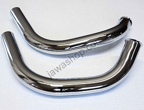 Exhaust pipe set (CZ 250 350 471 472) / 