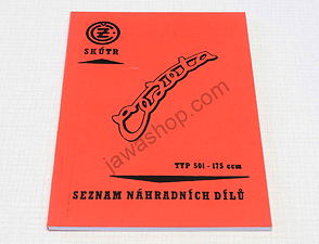 Spare parts catalog - A5, CZ (CZ Scooter 175 /  501) / 