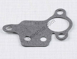 Gasket of oil pump 0,5mm - shaped (Jawa 350 oilmaster 640) / 