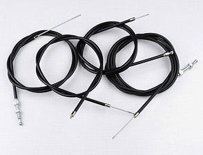 Bowden cable set with decompressor (Jawa 50 Babetta 207) / 